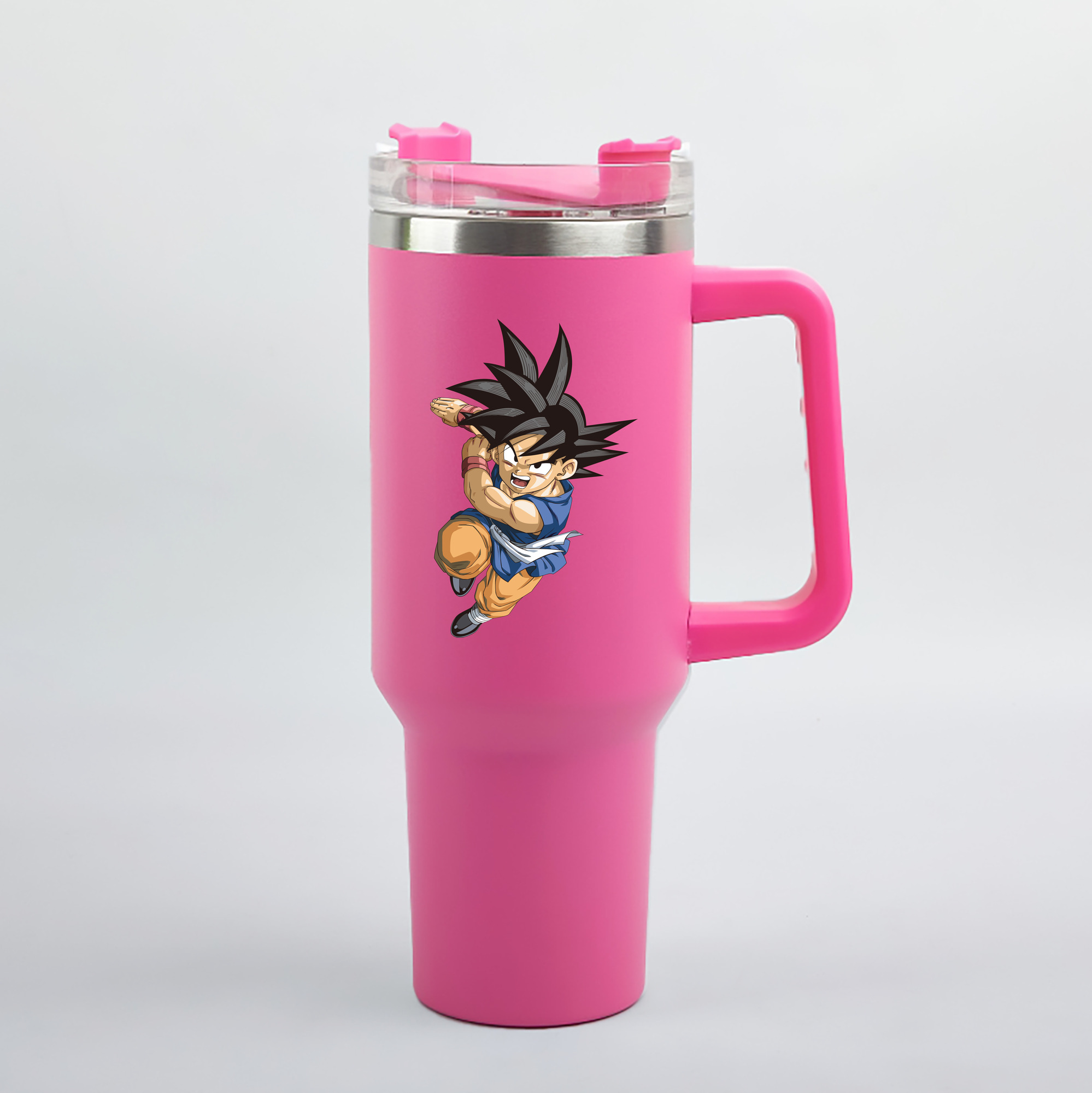 （画像用） ドラゴンボール 孫悟空（そん ごくう）Son Goku カカロット DRAGON BALL Kakarotto 1200mL車用タンブラー（カラープリント）